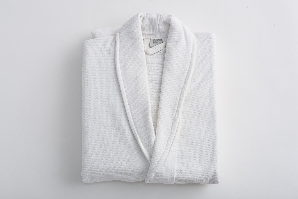 LINED WAFFLE BATHROBE